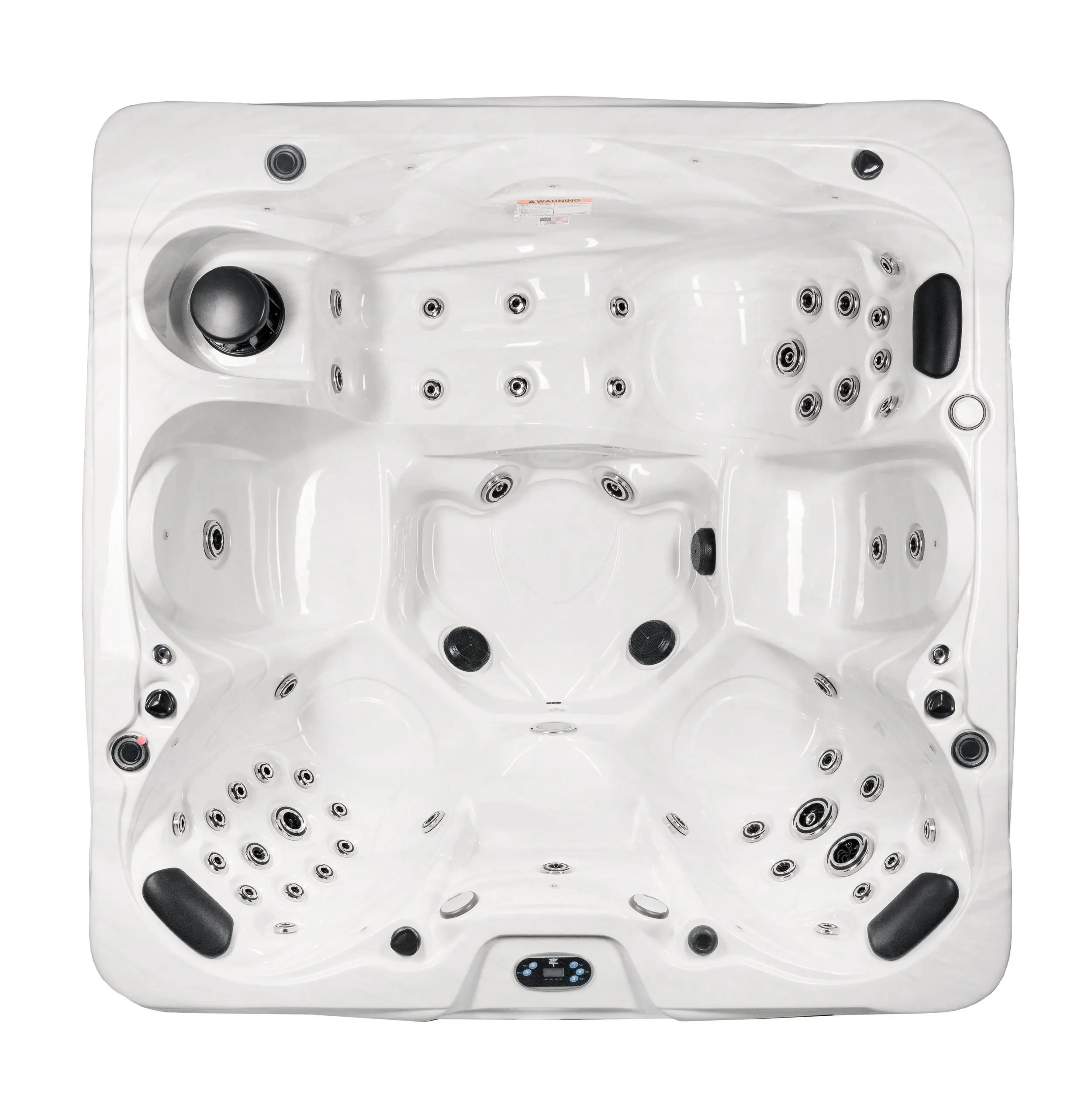 6 Seat Lounge Hot Tub Dr. Wellness G-6 Tranquility Spa w/Bluetooth Waterproof Audio